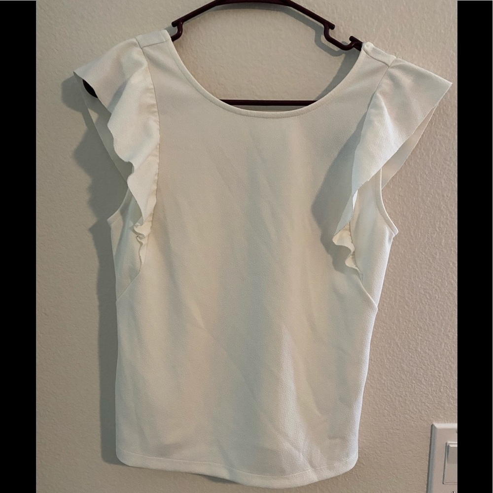 White dynamite blouse